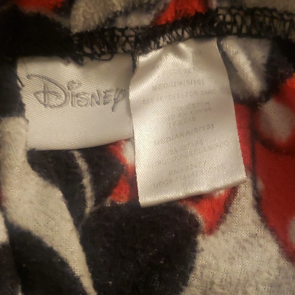 Disney fleece pajama pants lounging Minnie and Mickey Medium - Picture 5 of 5